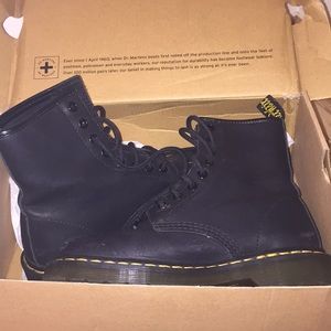 Black Doc Marten Boots